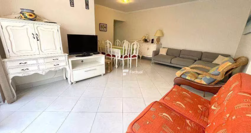 Apartamento com 3 dormitórios à venda, 118 m² por r$ 380.000,00 - enseada - guarujá/sp