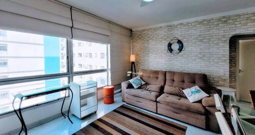 Apê 3 quartos à venda, 100 m² por r$ 560.000 - astúrias - guarujá/sp