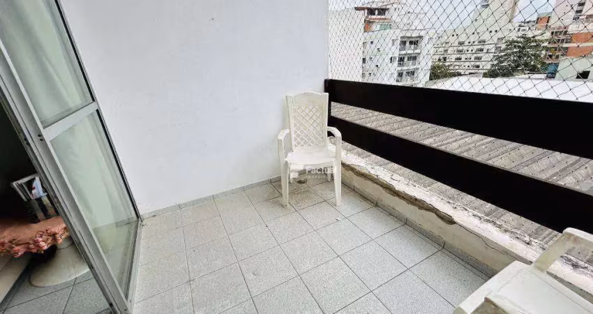 Apartamento com 2 dormitórios à venda, 80 m² por r$ 240.000,00 - enseada - guarujá/sp