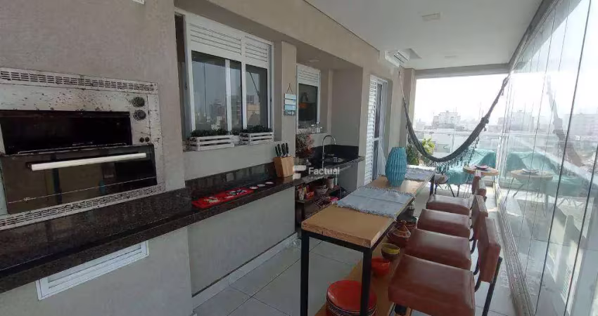 Apartamento com 3 dormitórios, 157 m² - venda por r$ 1.750.000 ou aluguel por r$ 9.500,00mês - enseada - guarujá/sp