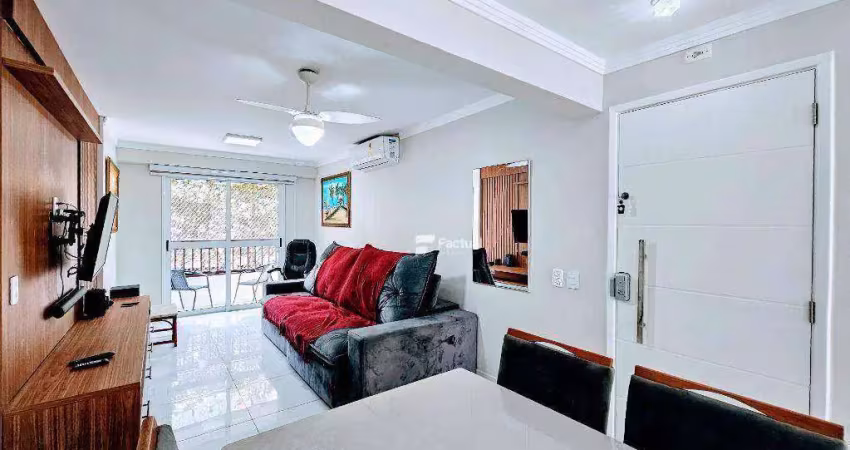 Apê com 2 quartos à venda, 70 m² por r$ 650.000 - pitangueiras - guarujá/sp