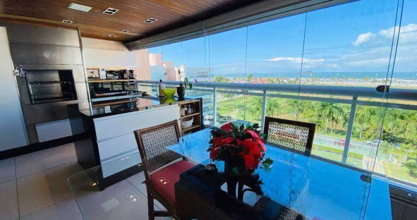 Apartamento com 4 dormitórios à venda, 215 m² por r$ 2.700.000,00 - central park - guarujá/sp
