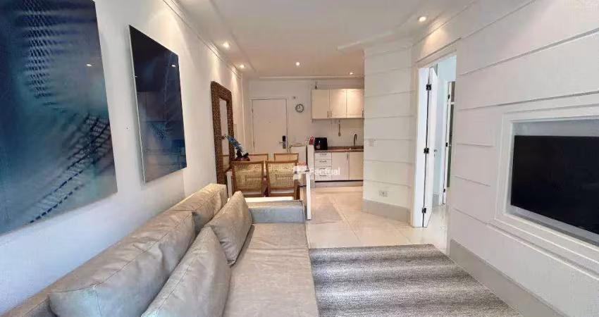 Apartamento com 1 suíte à venda, 38 m² - riviera  de são lourenço - bertioga/sp
