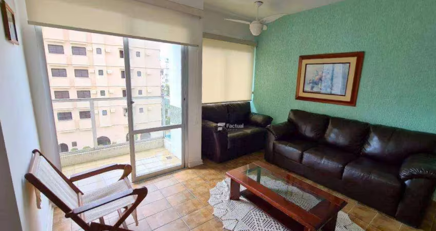 Apartamento com 2 dormitórios à venda, 90 m² por r$ 370.000,00 - enseada - guarujá/sp