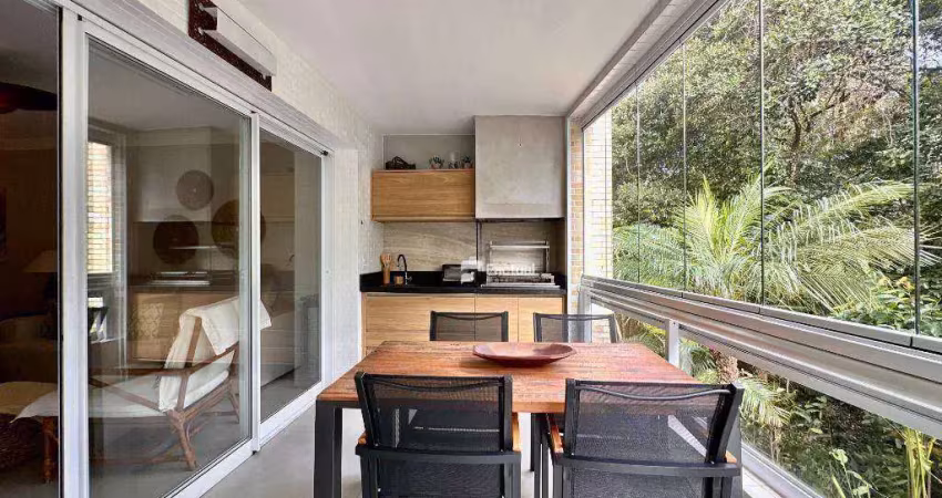 Apartamento com 3 dormitórios para alugar, 107 m² - riviera de  são lourenço - bertioga/sp