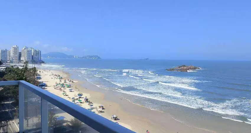 Apartamento à venda frente mar em pitangueiras, guarujá - sp.