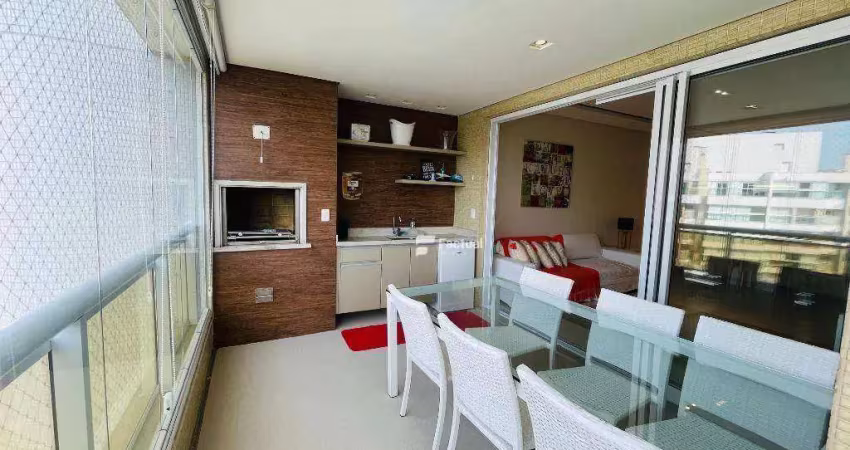 Apartamento com 4 quartos, 138 m² - venda ou aluguel/dia - riviera de são lourenço - bertioga/sp