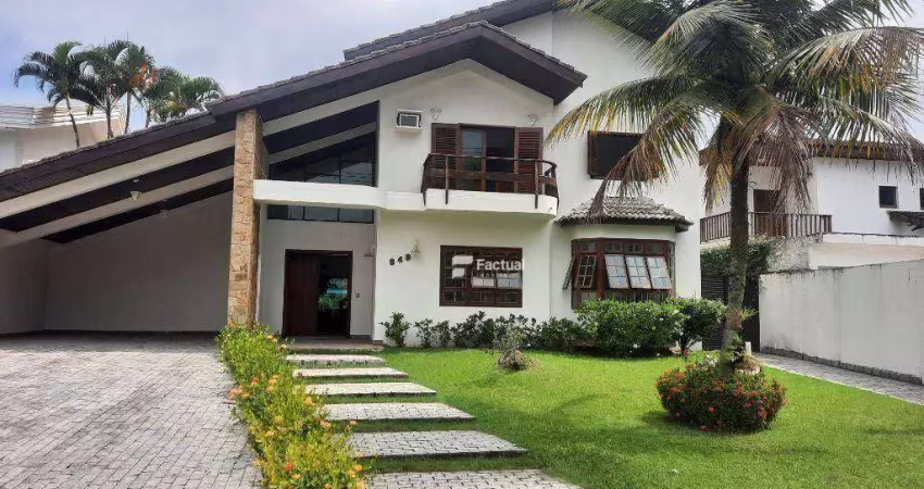Casa com 5 dormitórios à venda, 527 m² por r$ 2.500.000,00 - acapulco - guarujá/sp