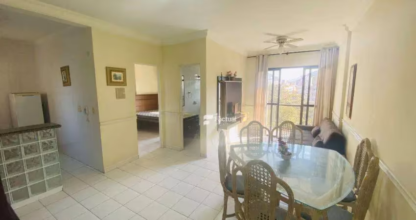 Apartamento com 1 dormitório à venda, 45 m² por r$ 250.000,00 - enseada - guarujá/sp