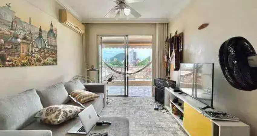 Apartamento com 3 dormitórios à venda, 107 m² por r$ 450.000,00 - enseada - guarujá/sp