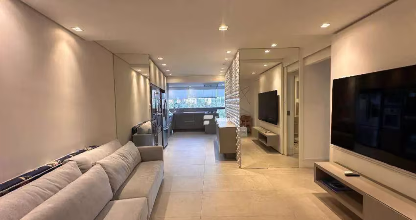 Apartamento com 2 dormitórios para alugar, 87 m² por r$ 1.900,00/dia - riviera de são lourenço - bertioga/sp