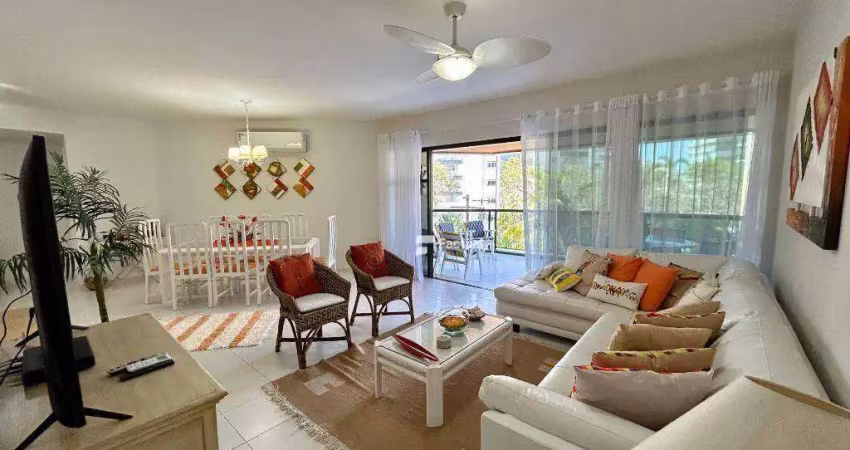 Apartamento com 5 dormitórios à venda, 180 m² - riviera de são lourenço - bertioga/sp