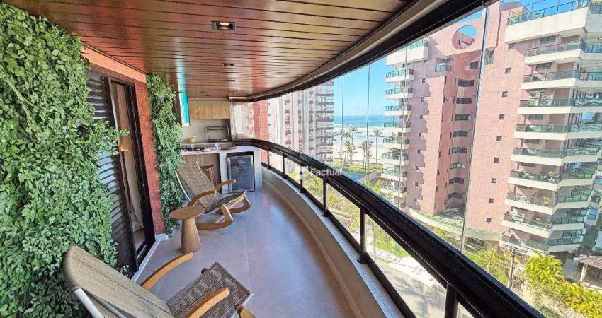 Apartamento com 3 dormitórios à venda, 120 m² - riviera  de são lourenço - bertioga/sp