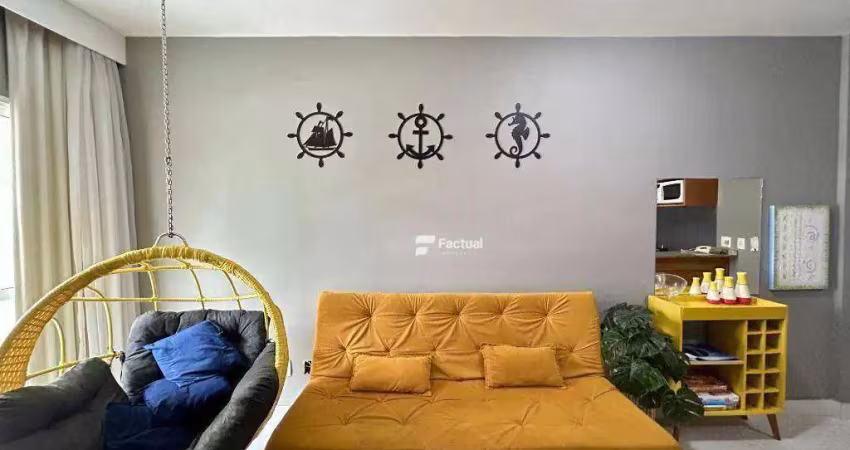 Apartamento com 1 dormitório à venda, 38 m² por r$ 1.180.000,00 - riviera de são lourenço - bertioga/sp