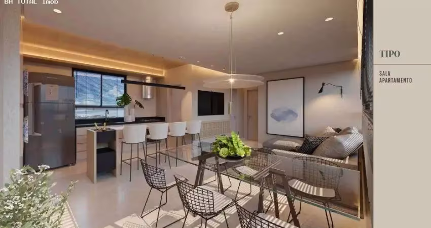 Apartamento com Área Privativa para Venda em Belo Horizonte, Santo Antônio, 3 dormitórios, 1 suíte, 2 banheiros, 2 vagas