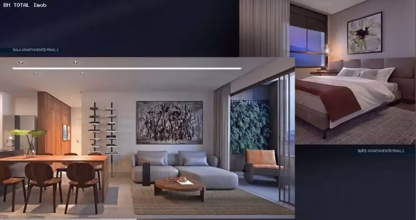 Apartamento para venda em nova lima, vale do sereno, 3 dormitórios, 1 suíte, 3 banheiros, 2 vagas