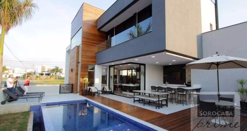 Sobrado à venda, 325 m² por R$ 4.500.000,00 - Condomínio Ibiti Royal Park - Sorocaba/SP