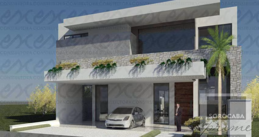 Sobrado com 5 dormitórios à venda, 417 m² por R$ 2.310.000,00 - Condomínio Village Sunset - Sorocaba/SP
