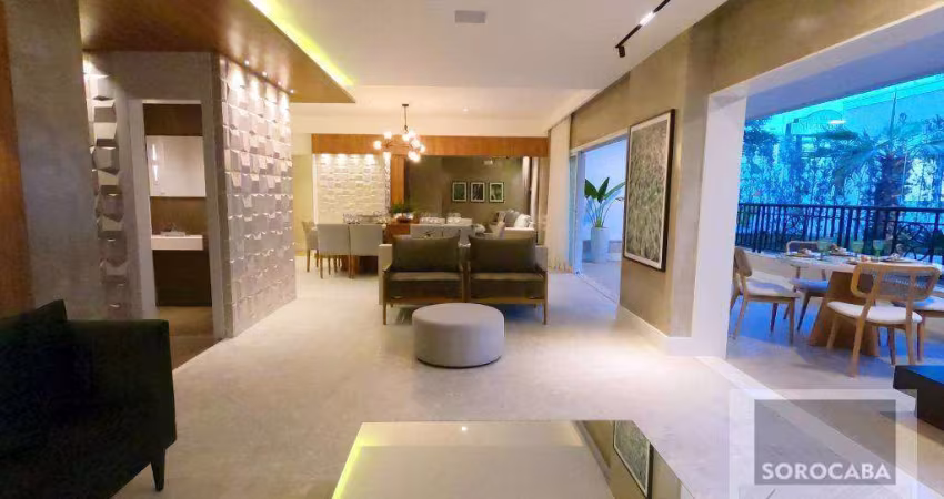 Apartamento com 4 dormitórios à venda, 314 m² por R$ 4.700.000,00 - Edifício Dijon - Sorocaba/SP