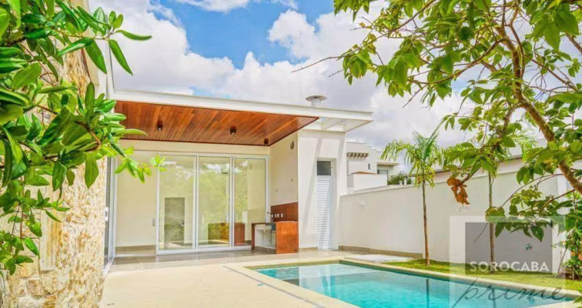 Casa com 4 dormitórios à venda, 300 m² por R$ 1.950.000 - Condomínio Residencial Giverny - Sorocaba/SP, próximo ao Shopping Iguatemi.