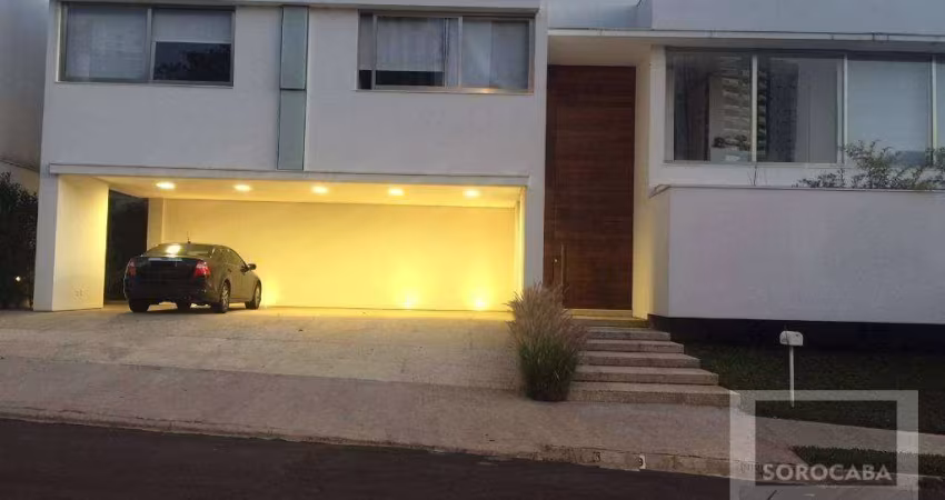 Sobrado com 4 dormitórios à venda, 520 m² por R$ 3.300.000,00 - Condomínio Village Sunset - Sorocaba/SP