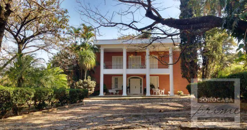 Sobrado com 4 dormitórios à venda, 1000 m² por r$ 6.000.000,00 - chácaras residenciais santa maria - votorantim/sp