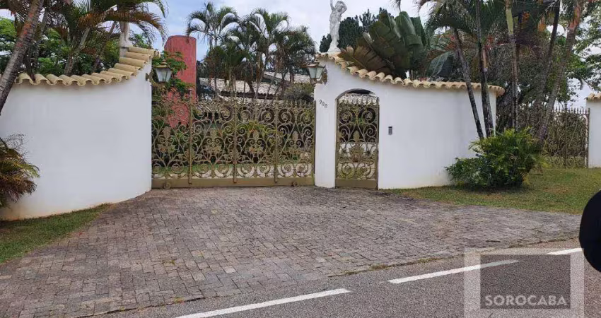 Casa com 5 dormitórios à venda, 800 m² por r$ 6.000.000,00 - chácaras residenciais santa maria - votorantim/sp
