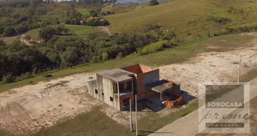 Chácara com 2 dormitórios à venda, 900 m² por r$ 450.000,00 - caputera - sorocaba/sp