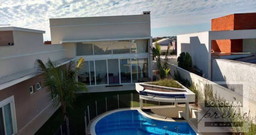 Casa com 5 dormitórios à venda, 498 m² por r$ 2.800.000,00 - parque vereda dos bandeirantes - sorocaba/sp