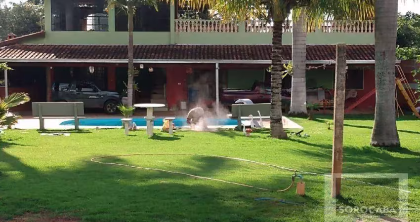 Chácara com 4 dormitórios à venda, 1000 m² por r$ 700.000,00 - condomínio bosque dos eucaliptos - araçoiaba da serra/sp