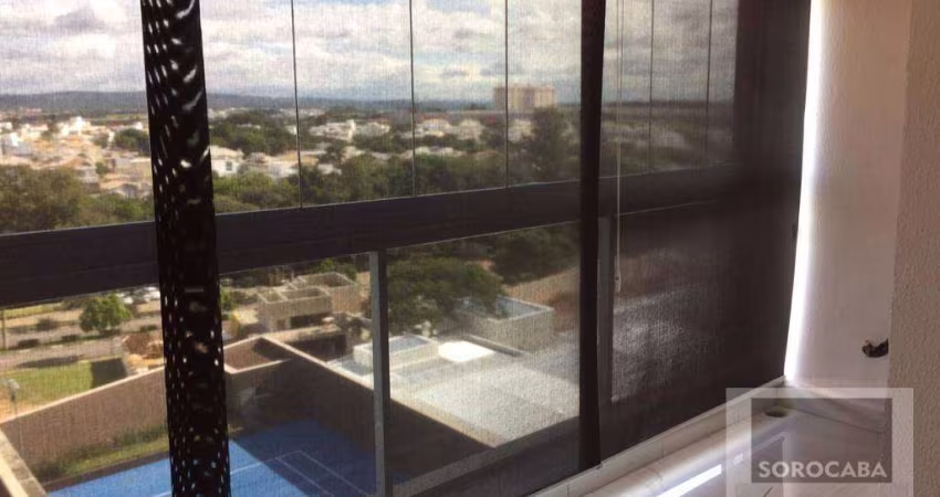 Apartamento com 1 dormitório para alugar, 46 m² por R$ 4.050,00/mês - Parque Campolim - Sorocaba/SP