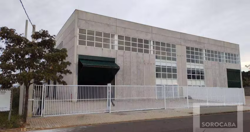 Galpão, 813 m² - venda por r$ 5.000.000,00 ou aluguel por r$ 20.000,00/mês - zona industrial - sorocaba/sp