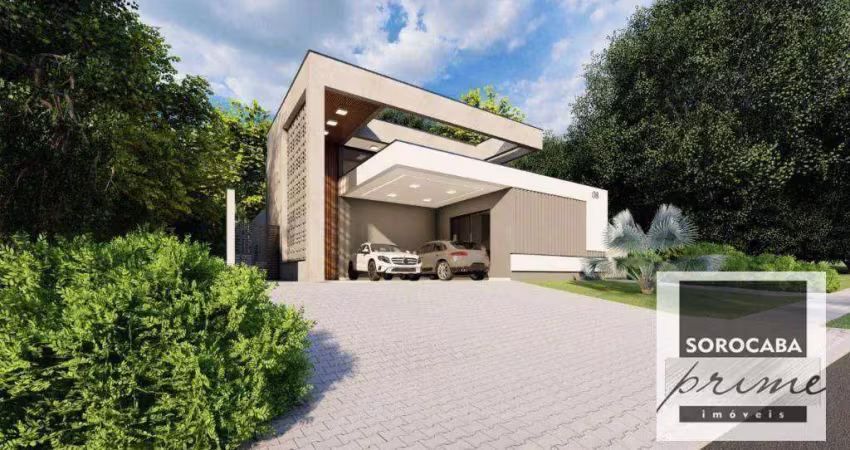 Casa com 3 dormitórios à venda, 266 m² por r$ 1.600.000,00 - alphaville nova esplanada iv - votorantim/sp