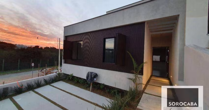 Casa com 3 dormitórios à venda, 100 m² por R$ 535.000,00 - Condominio Golden Park Residence II - Sorocaba/SP