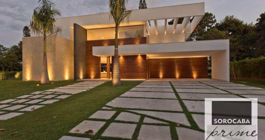 Casa com 4 dormitórios à venda, 442 m² por R$ 8.500.000,00 - Barreiro - Araçoiaba da Serra/SP