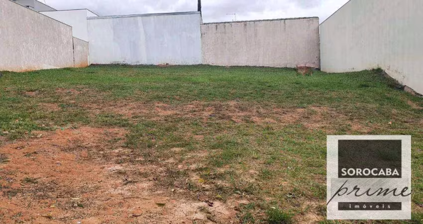 Terreno à venda, 250 m² por r$ 270.000,00 - condomínio villagio milano - sorocaba/sp