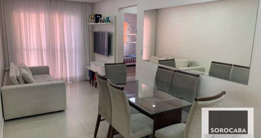 Apartamento com 2 dormitórios à venda, 50 m² por R$ 370.000,00 - Condomínio Vista da Colina - Sorocaba/SP