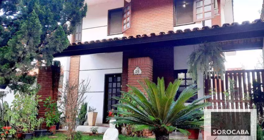 Sobrado com 3 dormitórios à venda, 241 m² por R$ 950.000,00 - Condomínio Green Garden - Sorocaba/SP