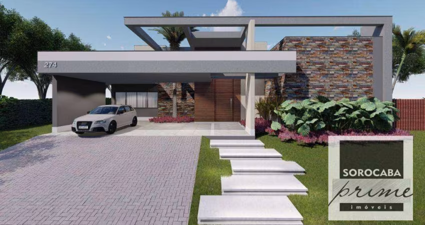 Casa com 4 dormitórios à venda, 508 m² por R$ 8.000.000,00 - Condomínio Residencial São José - Itu/SP