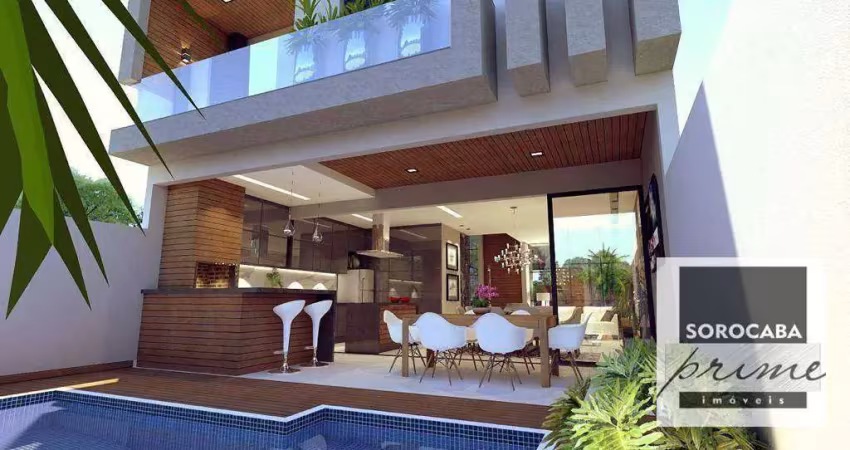 Casa com 3 dormitórios à venda, 200 m² por r$ 995.000,00 - horto florestal i - sorocaba/sp