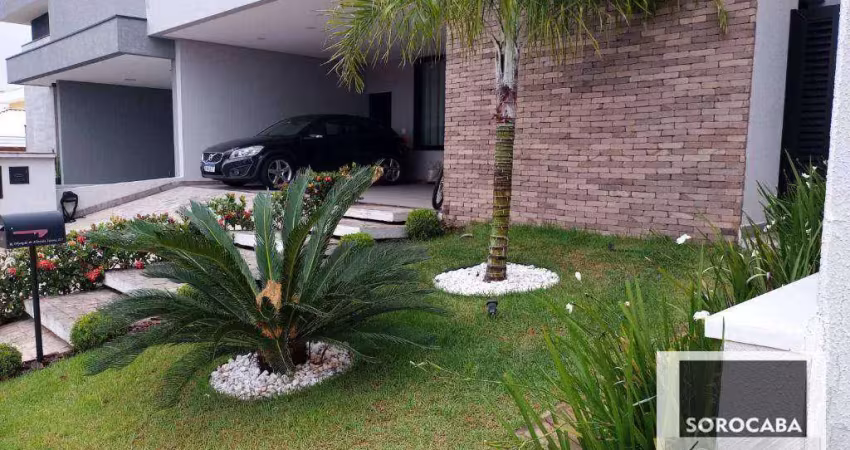 Casa com 3 dormitórios à venda, 220 m² por R$ 1.690.000,00 - Condomínio Chácara Ondina - Sorocaba/SP