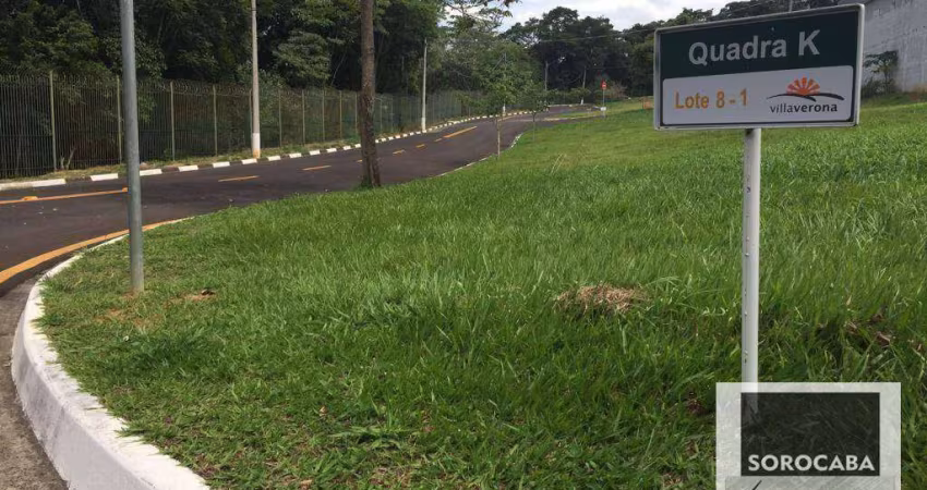 Terreno à venda, 415 m² por R$ 280.000,00 - Cajuru do Sul - Sorocaba/SP