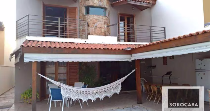 Sobrado com 3 dormitórios à venda, 360 m² por r$ 1.100.000,00 - condomínio valença - sorocaba/sp