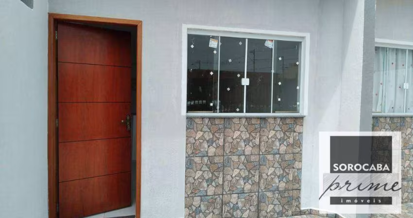 Casa com 2 dormitórios à venda, 54 m² por R$ 185.000,00 - Parque Vista Bárbara - Sorocaba/SP