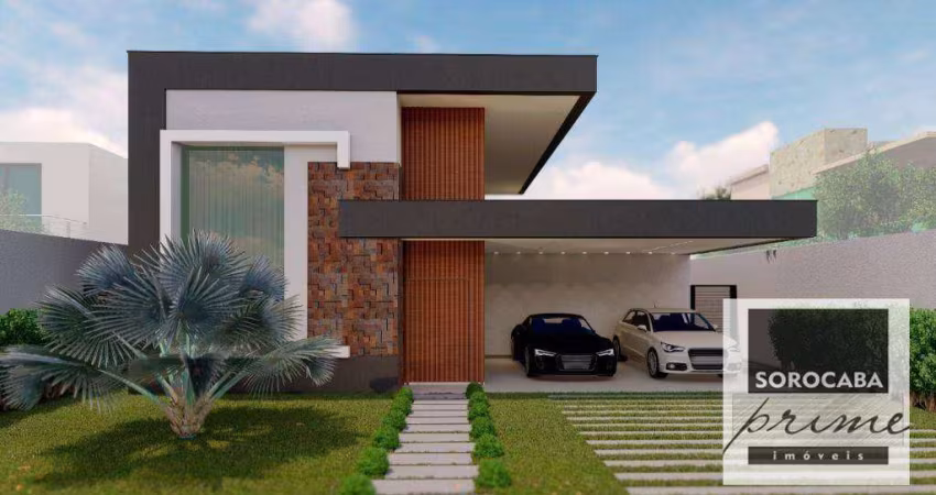 Casa com 3 dormitórios à venda, 240 m² por R$ 1.900.000,00 - Alphaville Nova Esplanada IV - Votorantim/SP