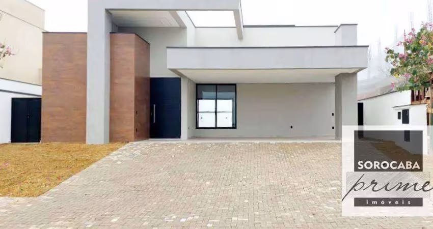 Casa com 3 dormitórios à venda, 248 m² por r$ 2.100.000,00 - alphaville nova esplanada iii - votorantim/sp