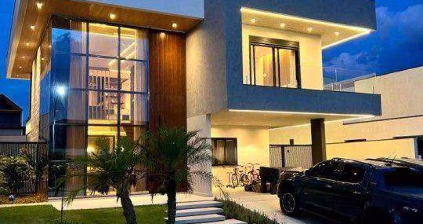 Sobrado com 4 dormitórios à venda, 410 m² por R$ 3.700.000,00 - Alphaville - Votorantim/SP