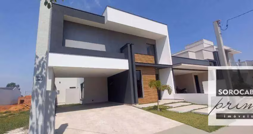 Casa com 3 dormitórios à venda, 218 m² por r$ 1.710.000,00 - condominio le france - sorocaba/sp