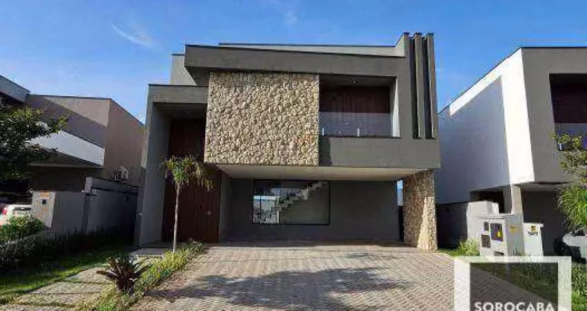 Sobrado com 5 dormitórios à venda, 396 m² por r$ 3.790.000,00 - alphaville nova esplanada i - votorantim/sp