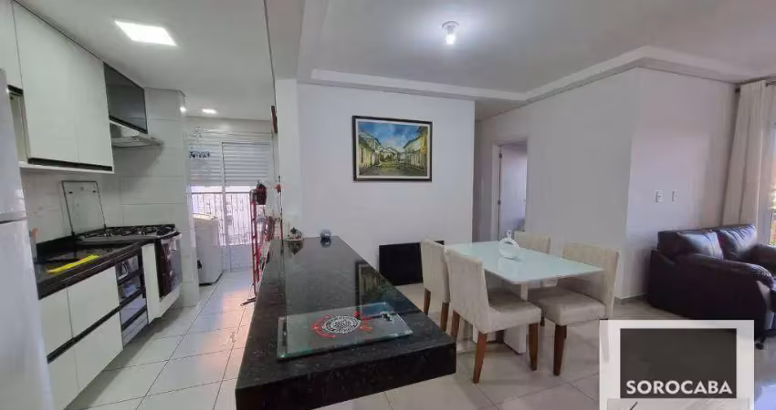 Apartamento com 3 dormitórios (sendo 1 suíte) à venda, 85 m² por r$ 799.000 - edificio luzes campolim - sorocaba/sp